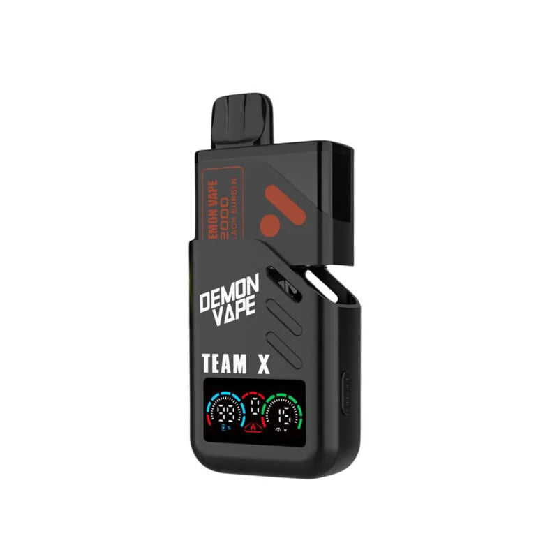 Team X DV12000 Disposable Pod – Black Burben (30mg) (12,000 Puffs)